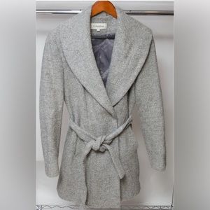 Columbia Women's Gray Belted Coat